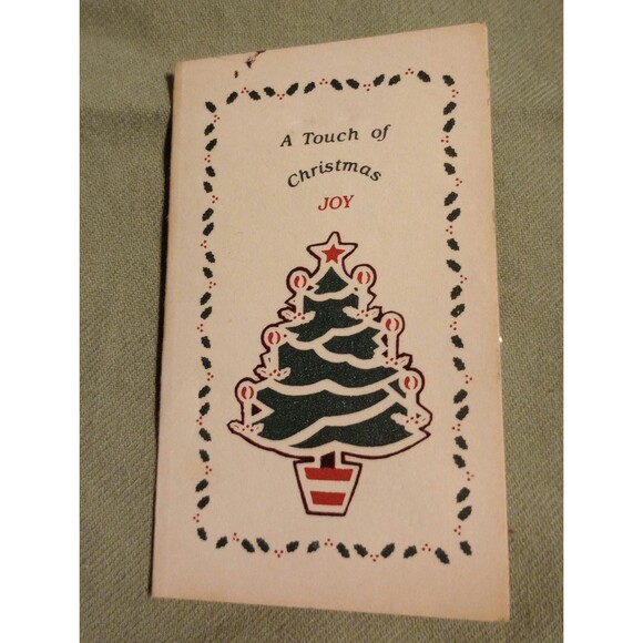 Small 24 k Gold Christmas Tree Charm | NWT Original Card Jewelry Craft Gift Idea - Picture 3 of 4